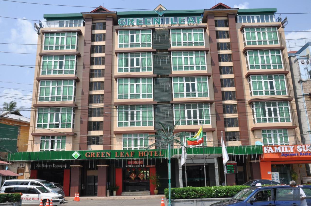 Green Leaf Hotel Yangon Extérieur photo